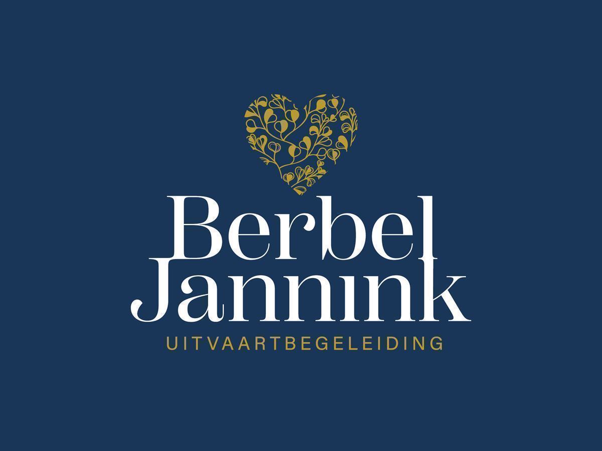 Logo en visuele identiteit voor Berbel Jannink Uitvaartbegeleiding