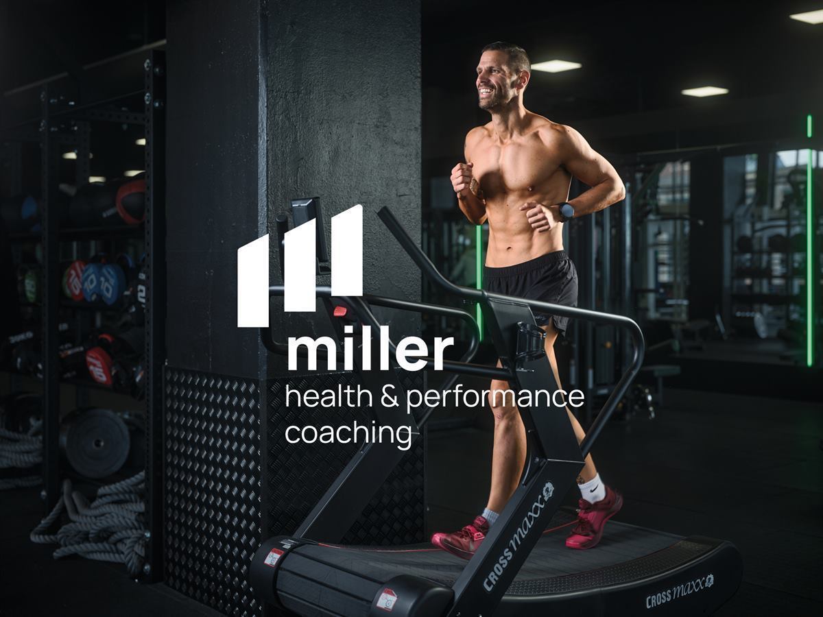 Branding en visuele identiteit voor Miller Health en Performance Coaching