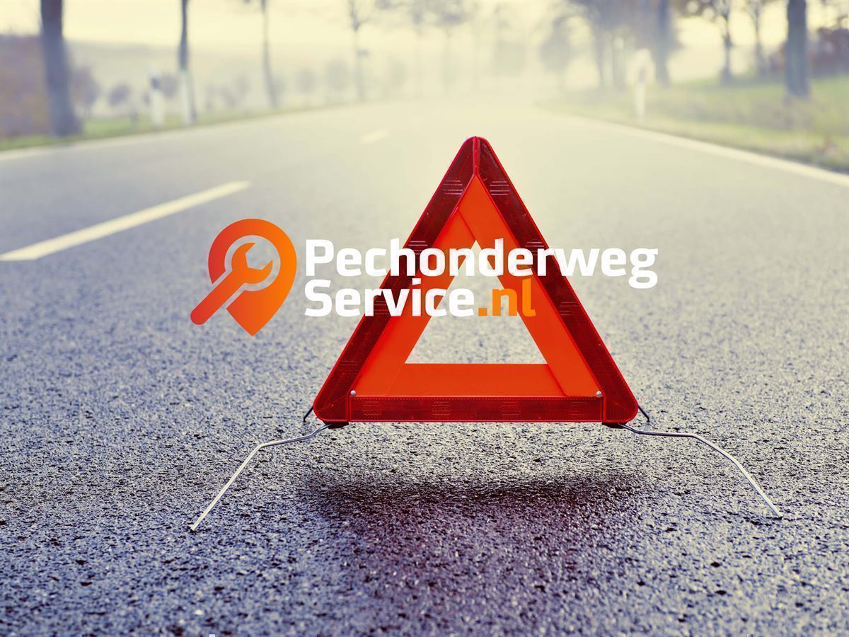 Logo en servicecommunicatie voor Pechonderwegservice door Studio ter Avest