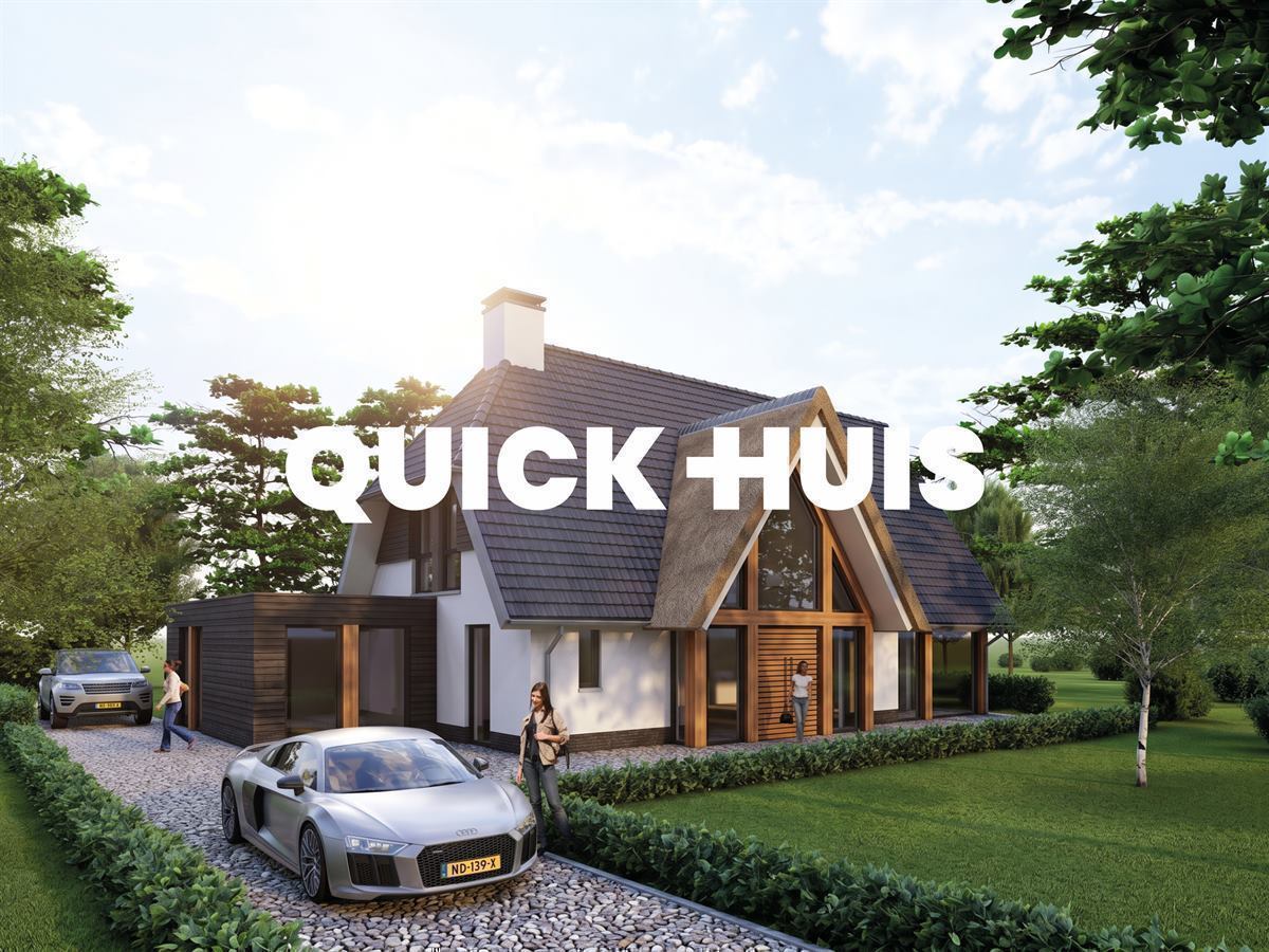Webdesign en branding voor QuickHuis door Studio ter Avest